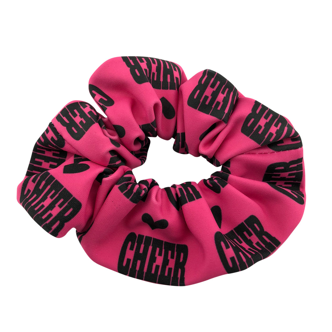 Cheer Scrunchie cheerleader scrunchie pink black