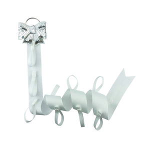 Cheer Bow Holder white hair bow holder 